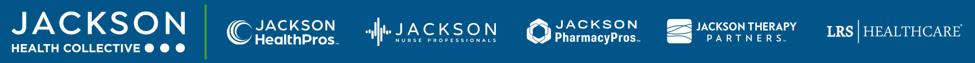 Jackson Health Collective logo with all five brand logos
