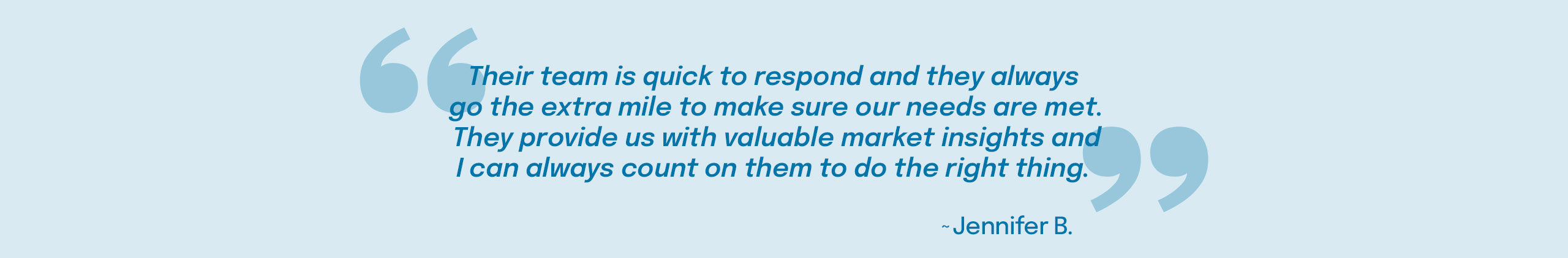 Testimonial from a traveler about the recruiter